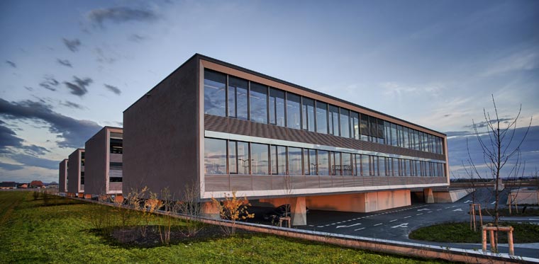 SAUBERMACHER HEADQUARTER – das „ECOPORT“ eines der wenigen klimaaktiv zertifizierten Bürogebäude, Feldkirchen bei Graz